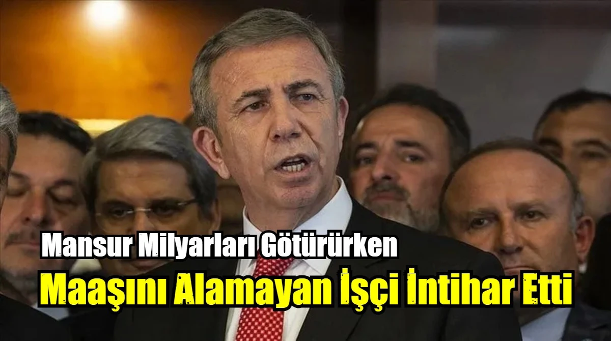 Maaşını alamayan işçi intihar etti