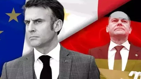 Macron Scholz'u Çileden Çıkardı! 