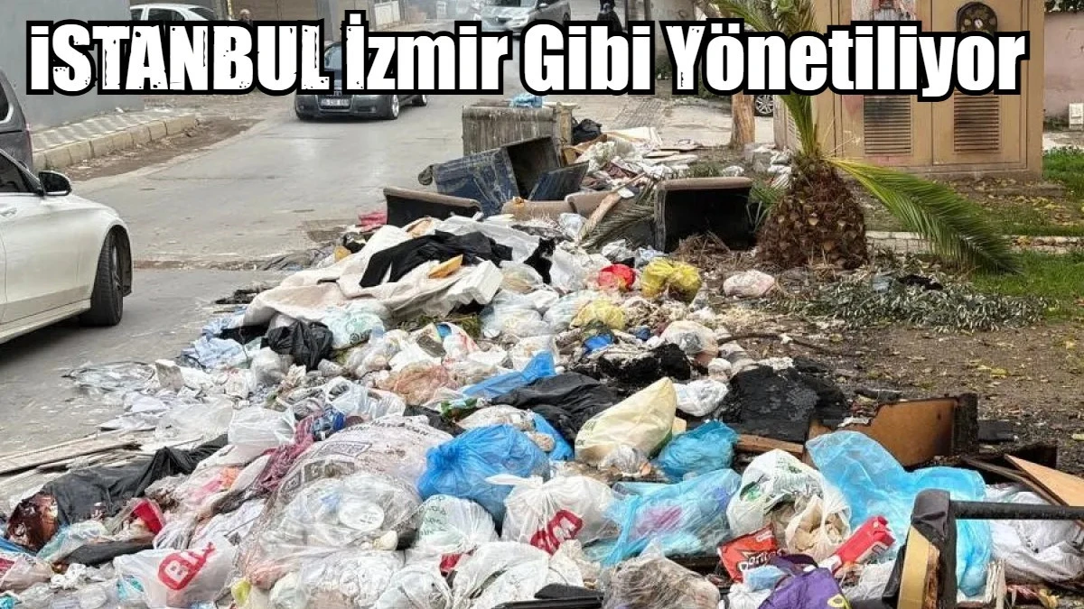 Maltepe ve Buca'da çöp dağları