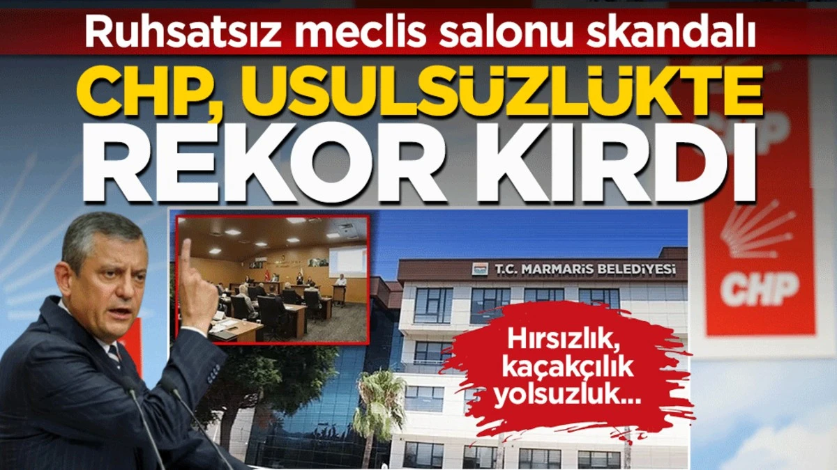 Marmaris Belediyesi'nde tam 36 kaçak tespit edildi!