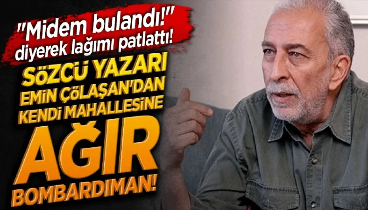 "Midem Bulandı!" Diyerek Lağımı Patlattı!