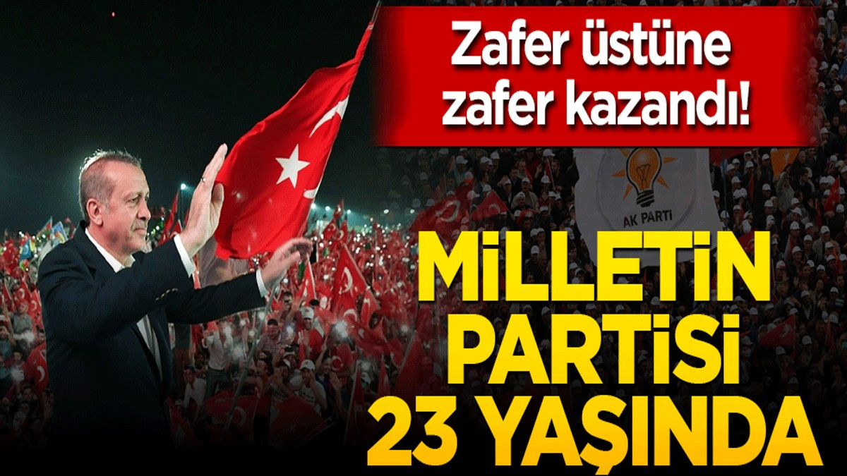 Milletin Partisi 23 Yaşında