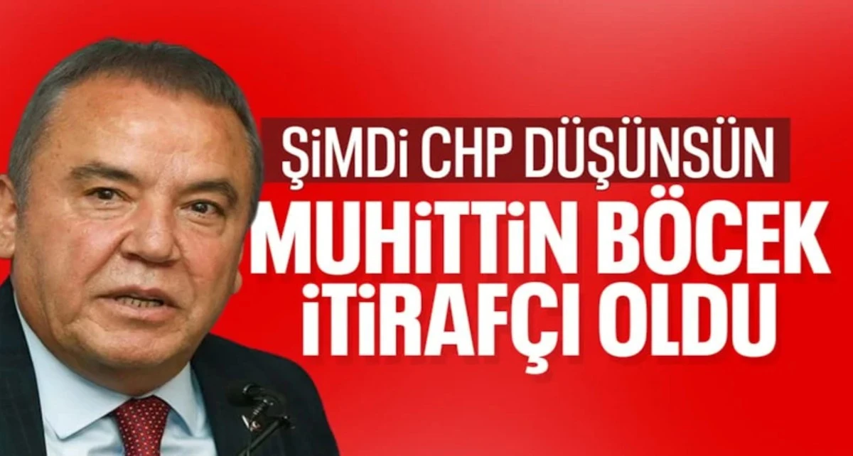 Muhittin B&ouml;cek etkin pişmanlık başvurusu yaptı