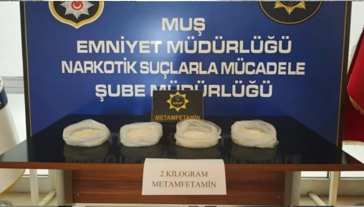 Muş’ta Uyuşturucu Operasyonu