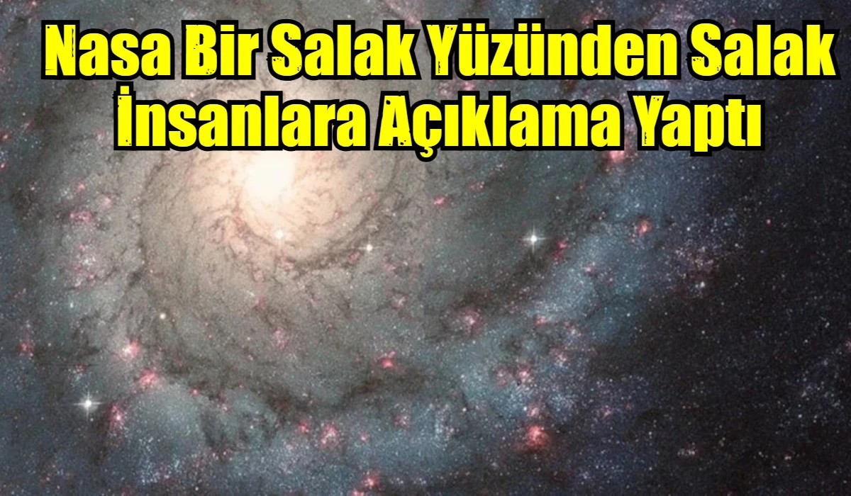Nasa Bir Salak Y&uuml;z&uuml;nden Salak İnsanlara A&ccedil;ıklama Yaptı