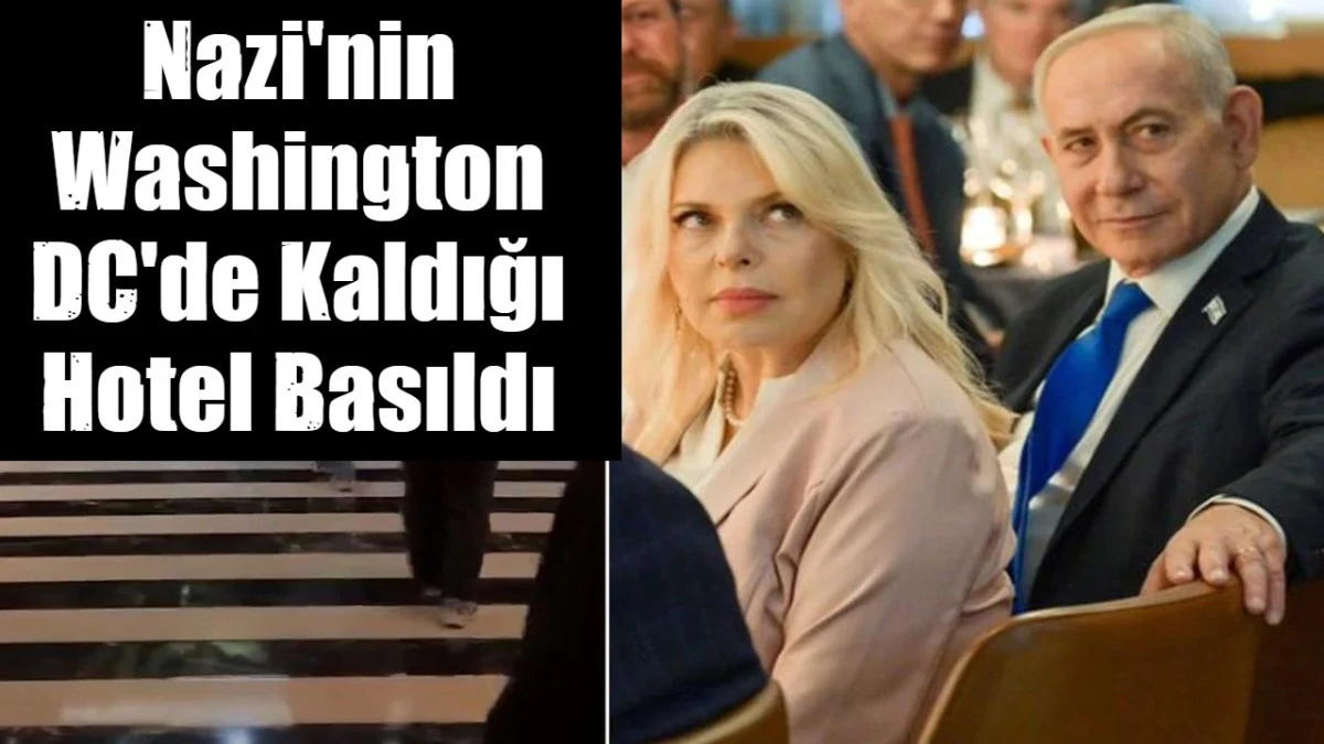 Nazi'nin Washington DC'de Kaldığı Hotel Basıldı