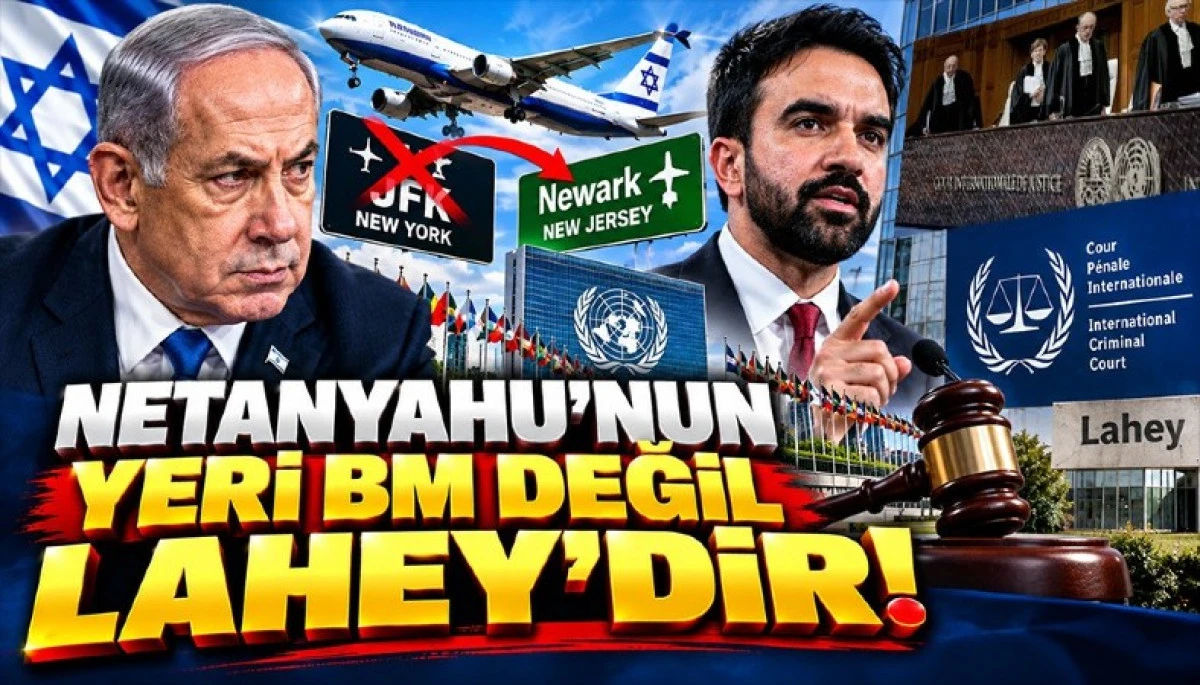 Netanyahu'nun yeri BM değil Lahey'dir