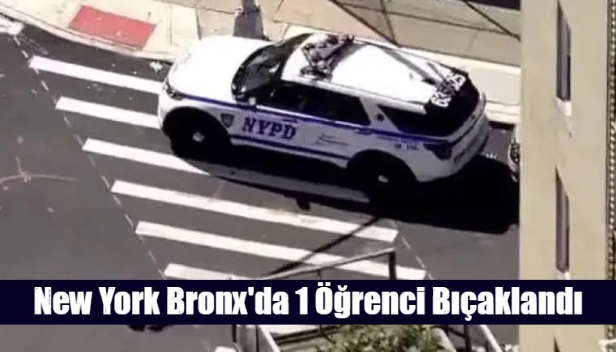 New York Bronx'da 1 &Ouml;ğrenci Bı&ccedil;aklandı