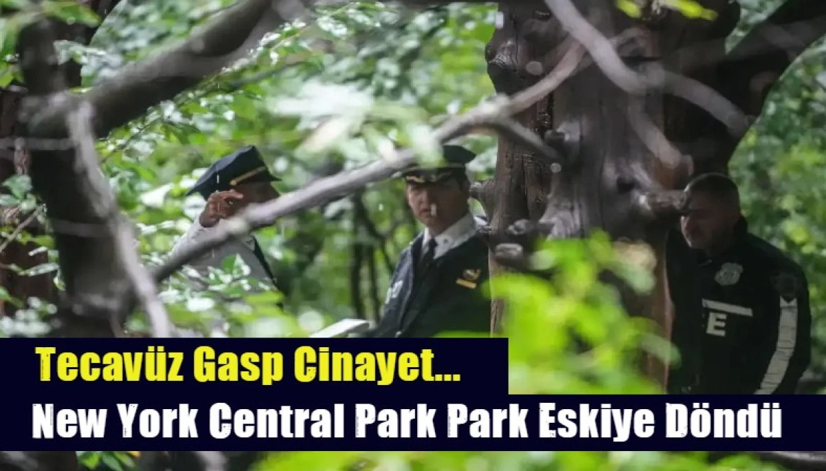 New York Central Park Park Eskiye D&ouml;nd&uuml;
