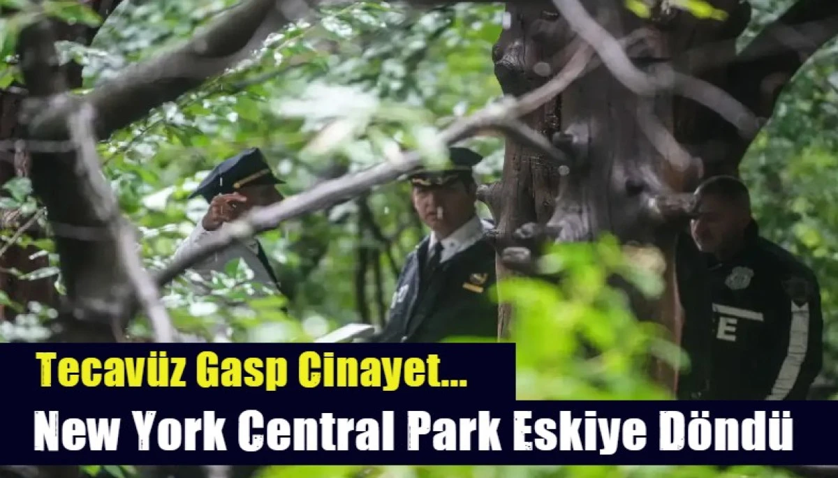 New York Central Park Park Eskiye D&ouml;nd&uuml;