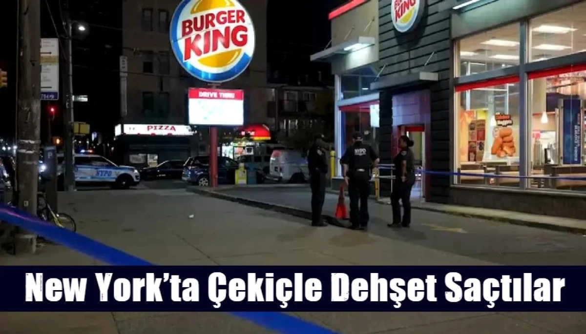 New York&rsquo;ta &Ccedil;eki&ccedil;le Dehşet Sa&ccedil;tılar