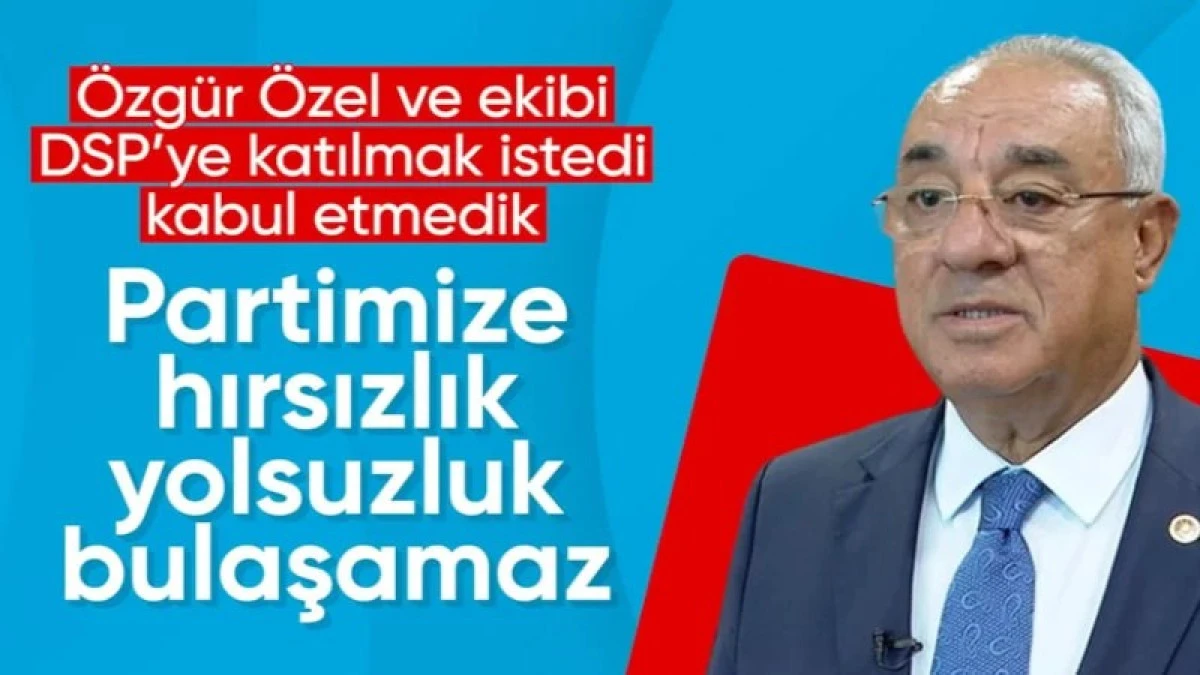 &Ouml;nder Aksakal a&ccedil;ıkladı: &Ouml;zg&uuml;r &Ouml;zel, 'DSP'yi bize verin' dedi
