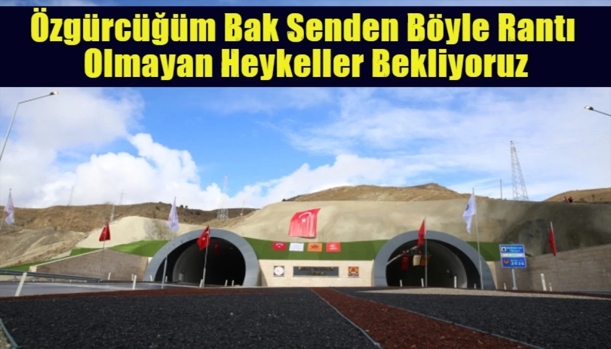&Ouml;zg&uuml;rc&uuml;ğ&uuml;m Bak Senden B&ouml;yle Rantı  Olmayan Heykeller Bekliyoruz
