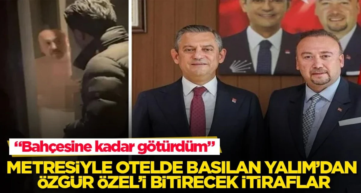 &Ouml;zkan Yalım&rsquo;dan &Ouml;zg&uuml;r &Ouml;zel&rsquo;i  Bitirecek İtiraflar: Bah&ccedil;esine Kadar G&ouml;t&uuml;rd&uuml;m