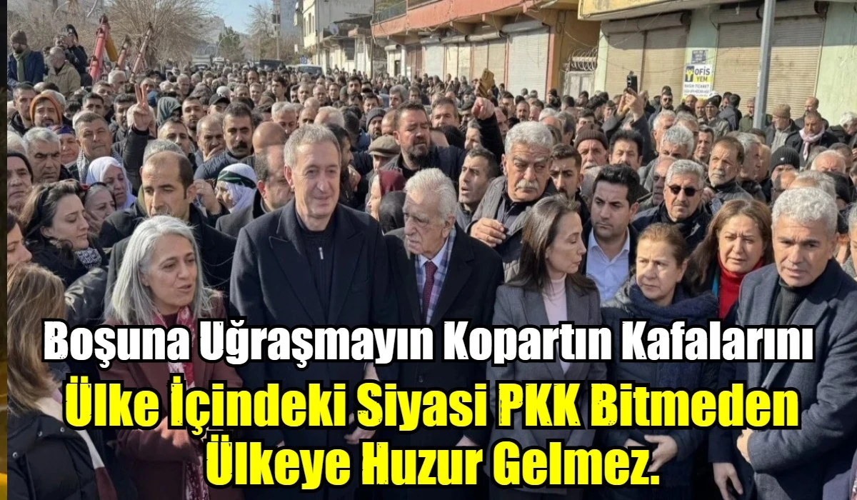 PKK'nın Siyasi Kolu APO Emriyle Yine Sokaklara İndi