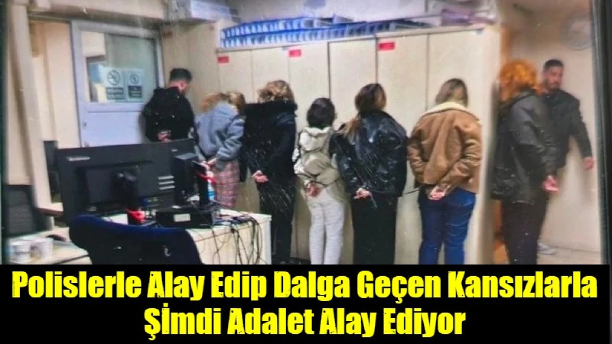 Polislerle Alay Edip Dalga Ge&ccedil;en Kansızlarla Şİmdi Adalet Alay Ediyor