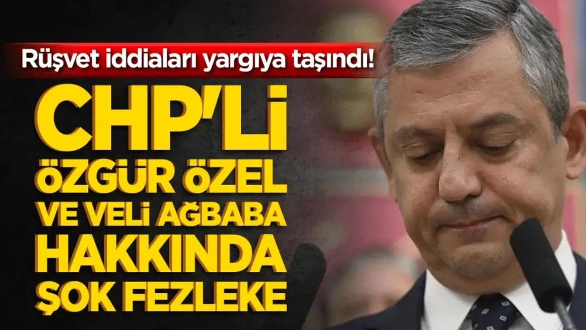 R&uuml;şvet iddiaları yargıya taşındı!