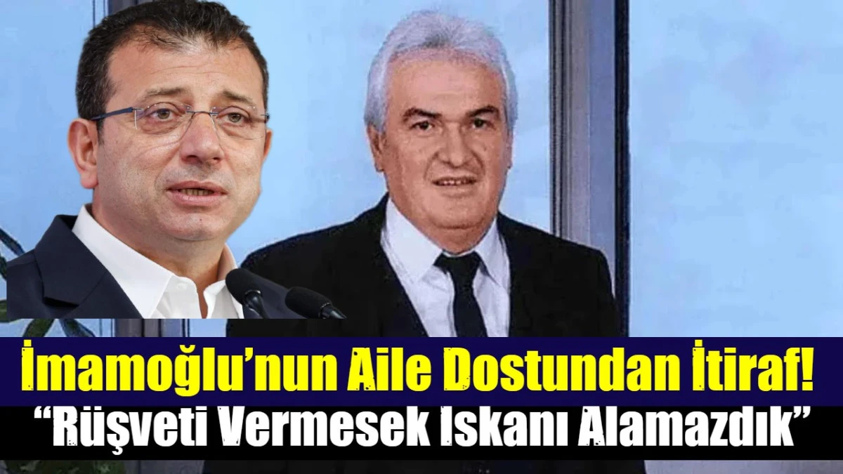 &ldquo;R&uuml;şveti Vermesek İskanı Alamazdık&rdquo;