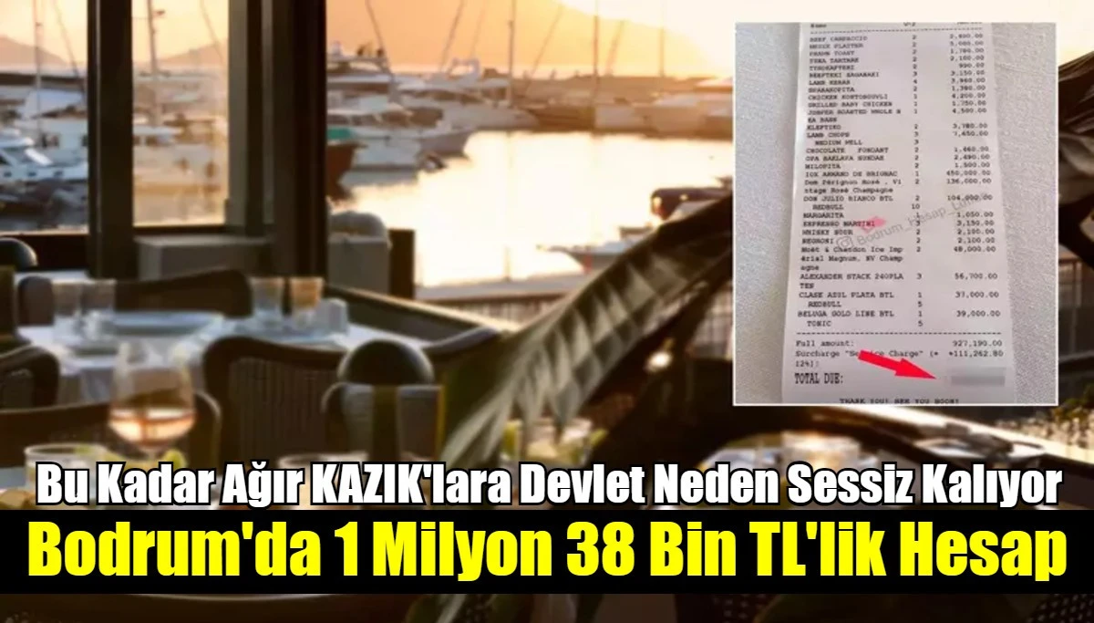 Sadece servis ücreti 111 bin TL