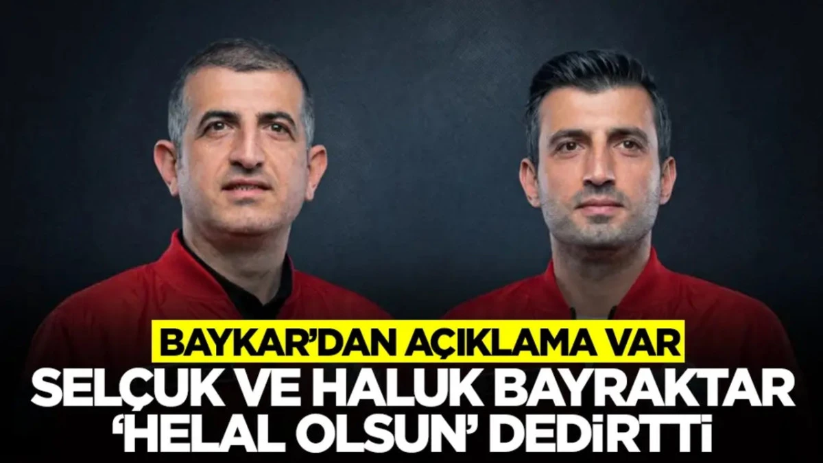 Sel&ccedil;uk ve Haluk Bayraktar 'helal olsun' dedirtti!