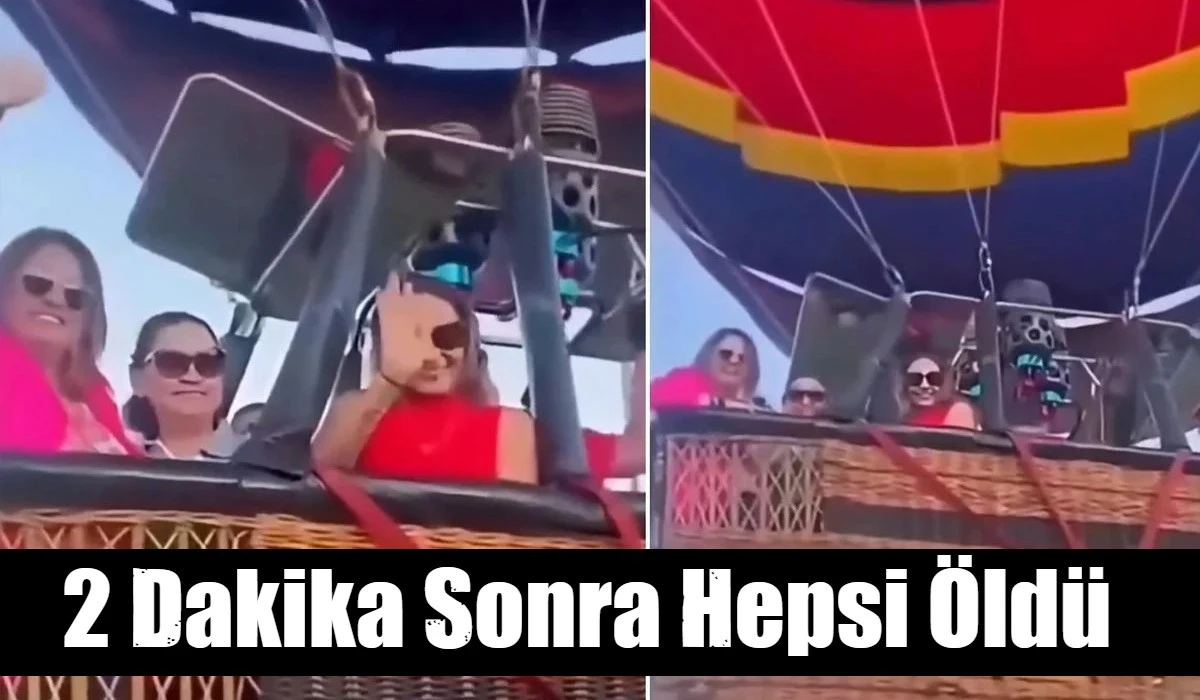 Sıcak hava balonu alev aldı, 8 kişi hayatını kaybetti