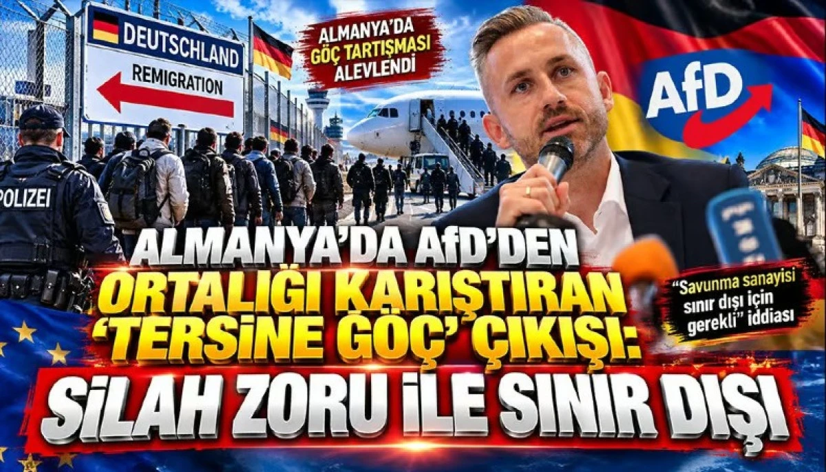 Silah zoru ile sınır dışı