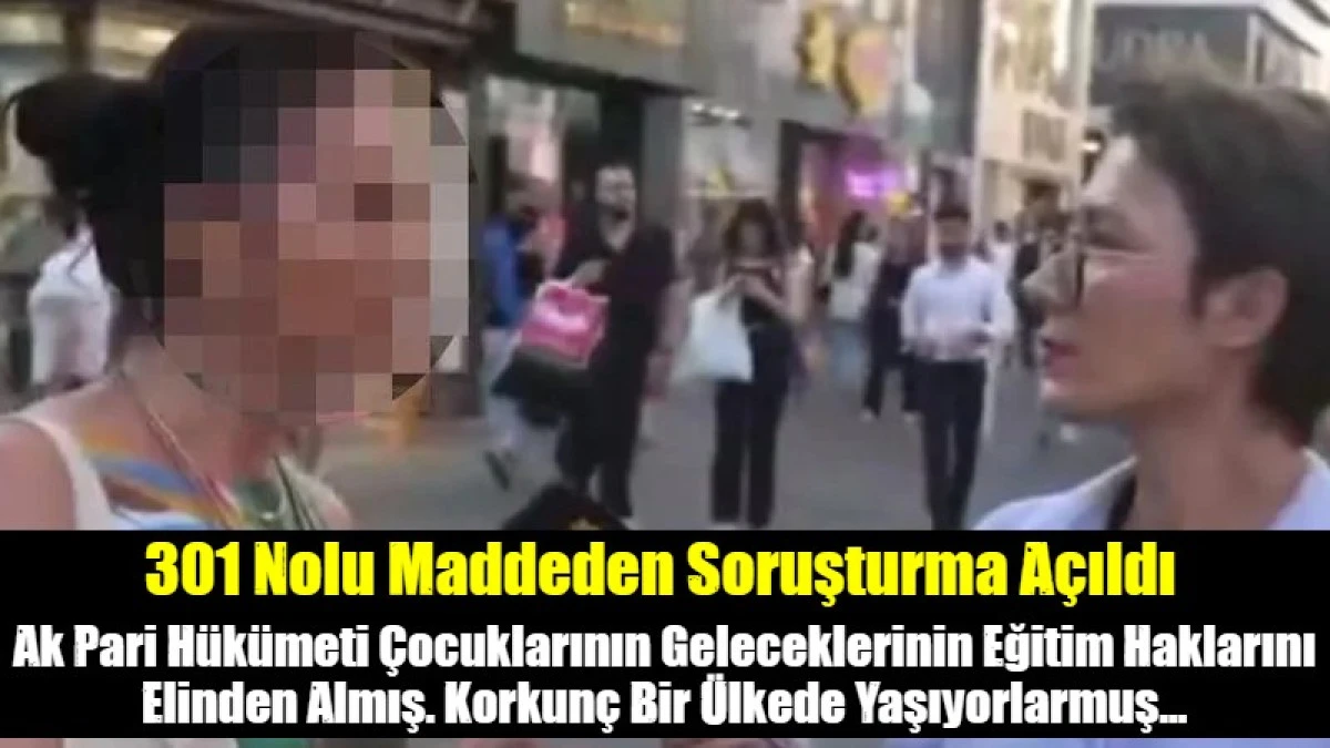 Sokak r&ouml;portajındaki şizofren kadının s&ouml;zleri başını yaktı