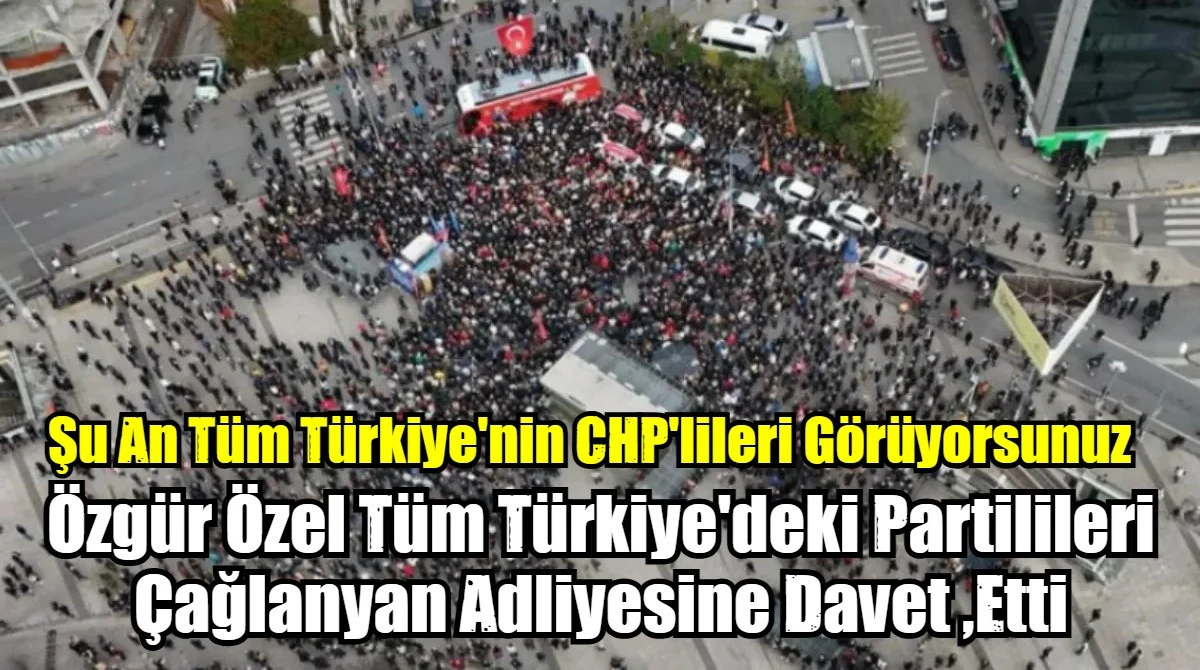 Şu Adliye Önünde Hırsız ve Casusu Destekleyen Kalabalığı Görüyorsunuz