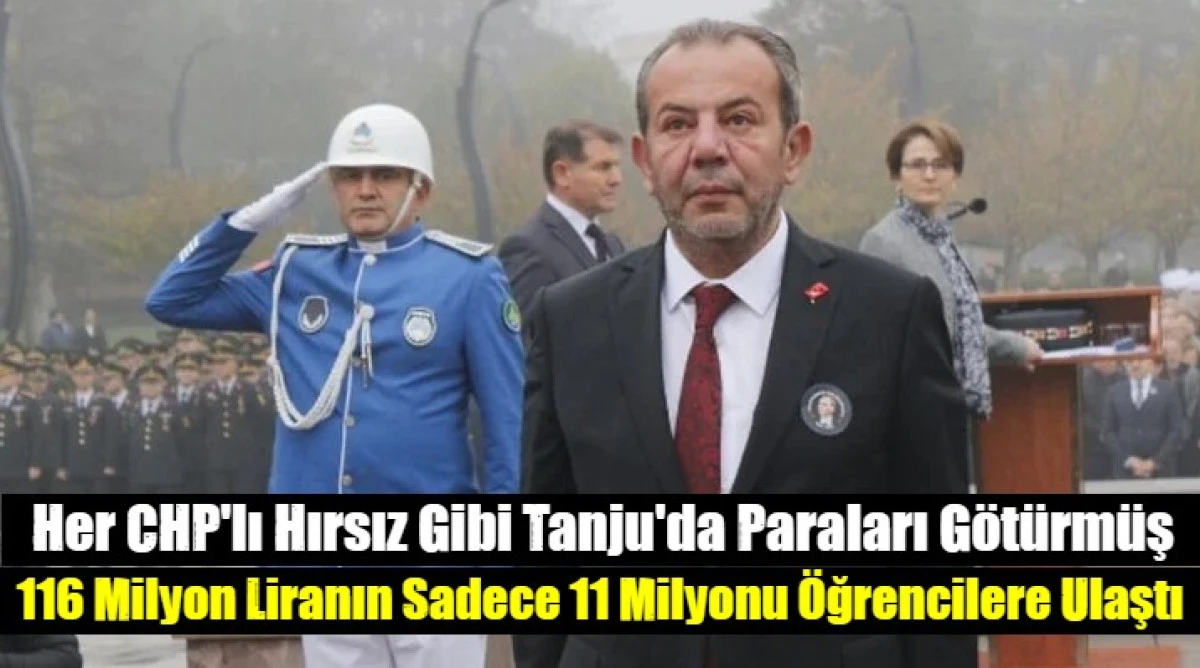 Tanju &Ouml;zcan&rsquo;ın burs yalanı: 116 milyon liranın sadece 11 milyonu &ouml;ğrencilere ulaştı