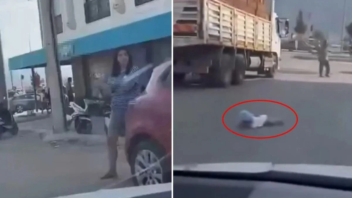 Tartışma Yaşayıp Minik Bebeklerini Yol Ortasına Attılar