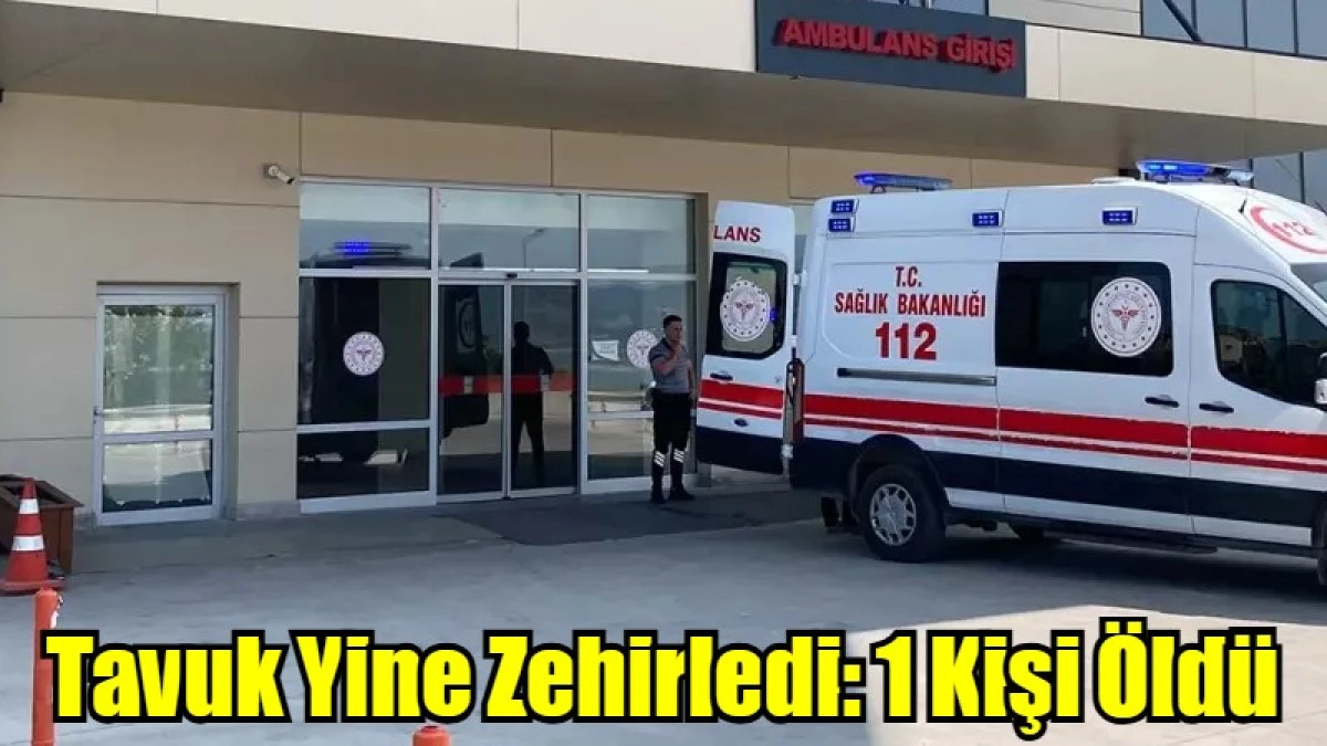 Tavuk zehirledi : 3 kardeşten 1'i öldü