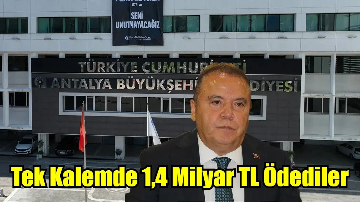 Tek Kalemde 1,4 Milyar TL Ödediler