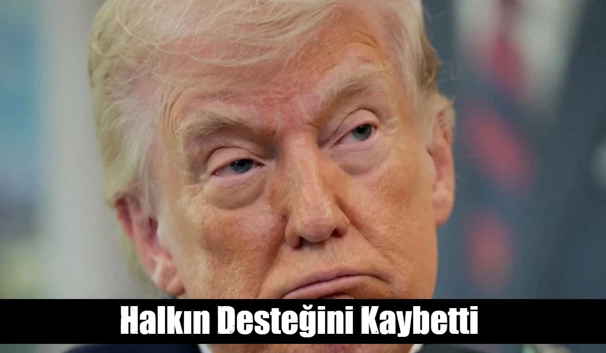 Trump'a Destek İkinci D&ouml;neminin D&uuml;ş&uuml;k Seviyesine Geriledi