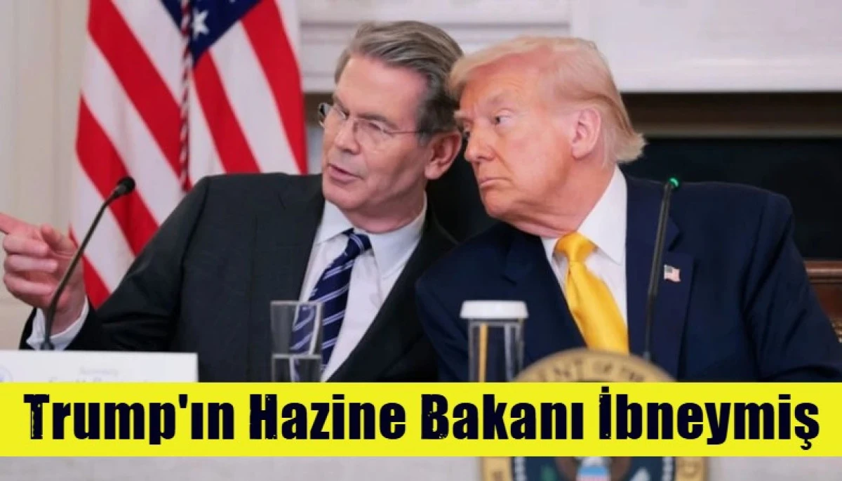 Trump'ın Hazine Bakanı İbneymiş