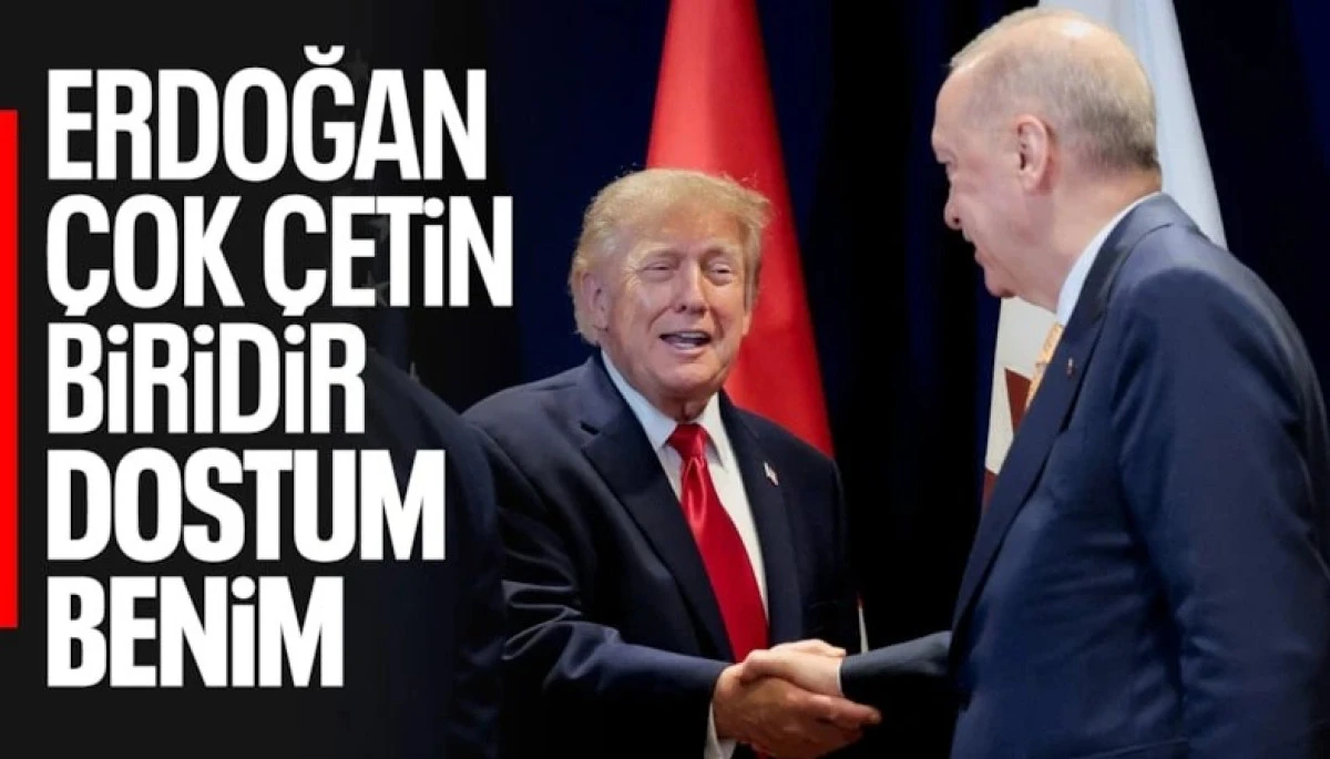 Trump'tan Cumhurbaşkanı Erdoğan'a &ouml;vg&uuml; dolu s&ouml;zler