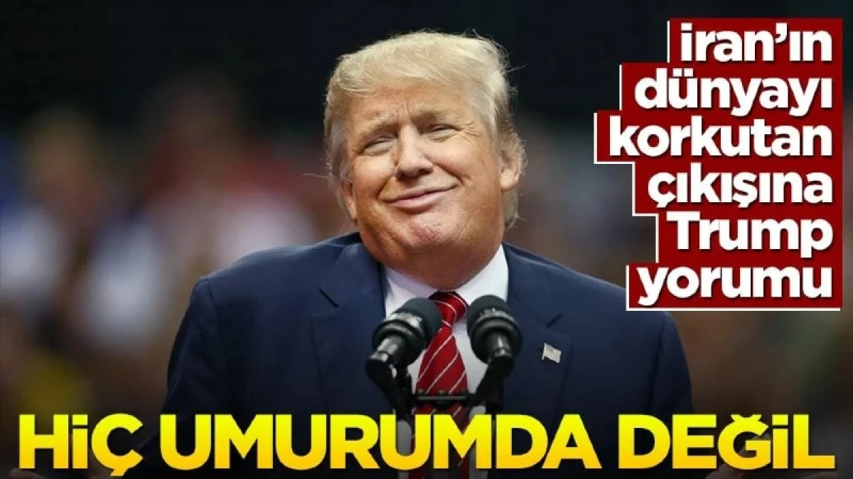 Trump'tan şaşırtan cevap geldi! "Hi&ccedil; umurumda değil"