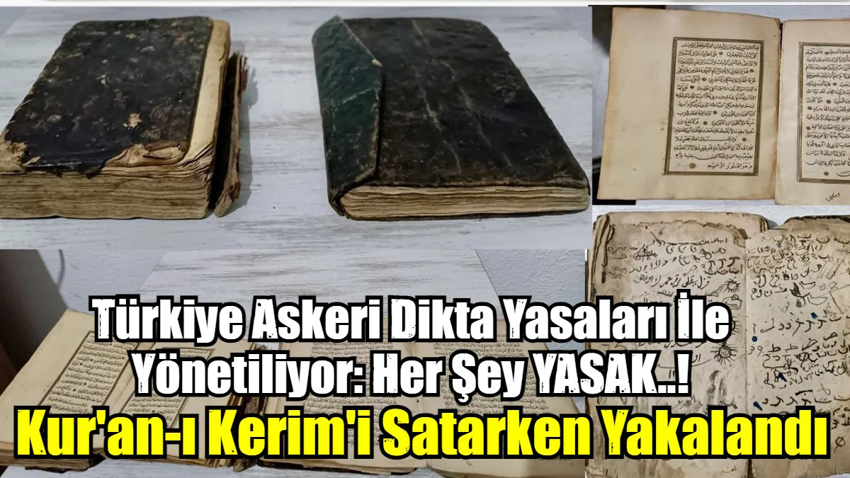 Türkiye Askeri Dikta Yasaları İle Yönetildiğinden: Her Şey YASAK..!