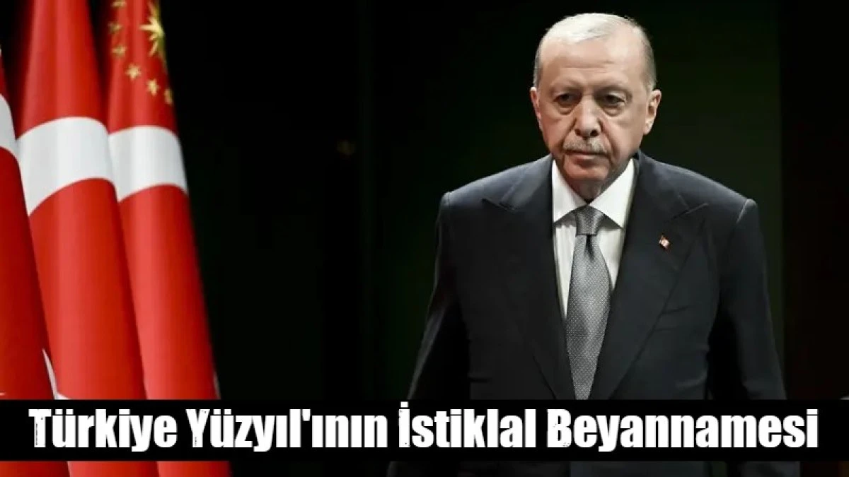 T&uuml;rkiye Y&uuml;zyıl'ının İstiklal Beyannamesi