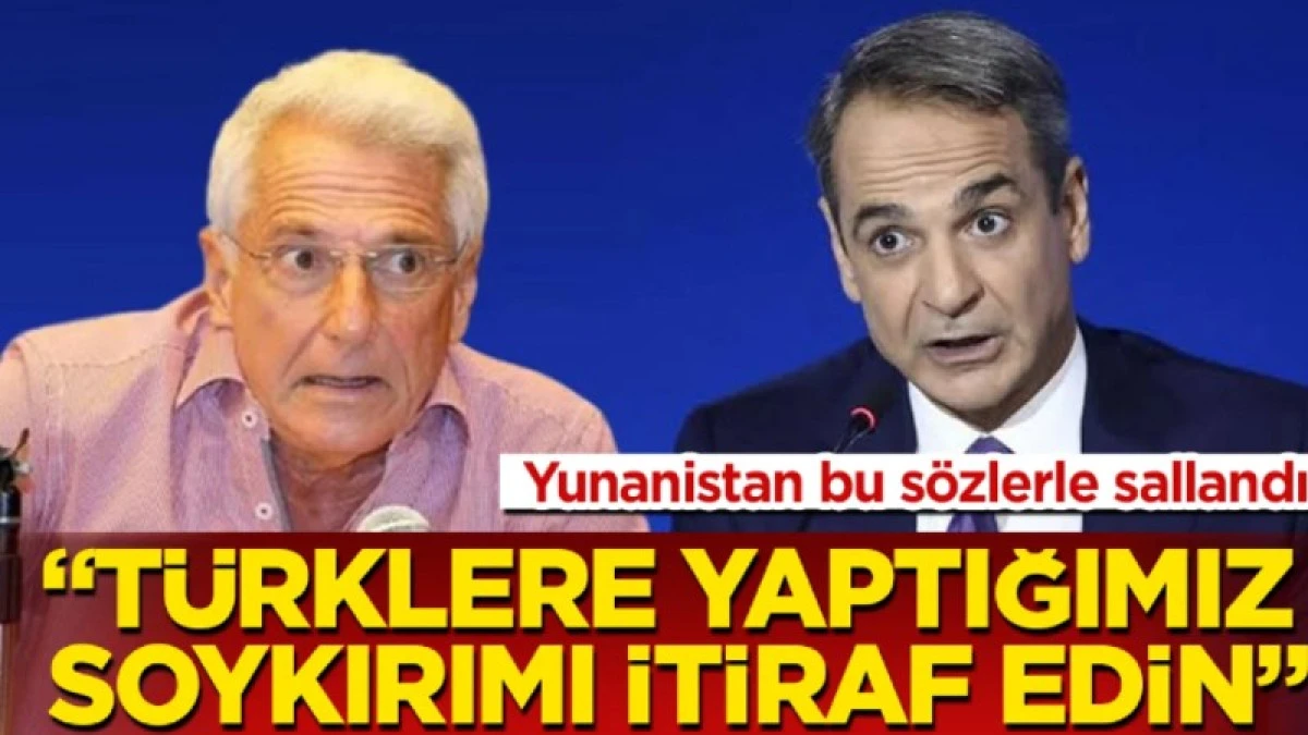 T&uuml;rklere yaptığımız soykırımı itiraf edin