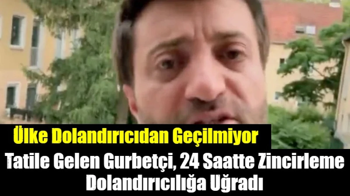 &Uuml;lke dolancısıdan ge&ccedil;ilmiyor