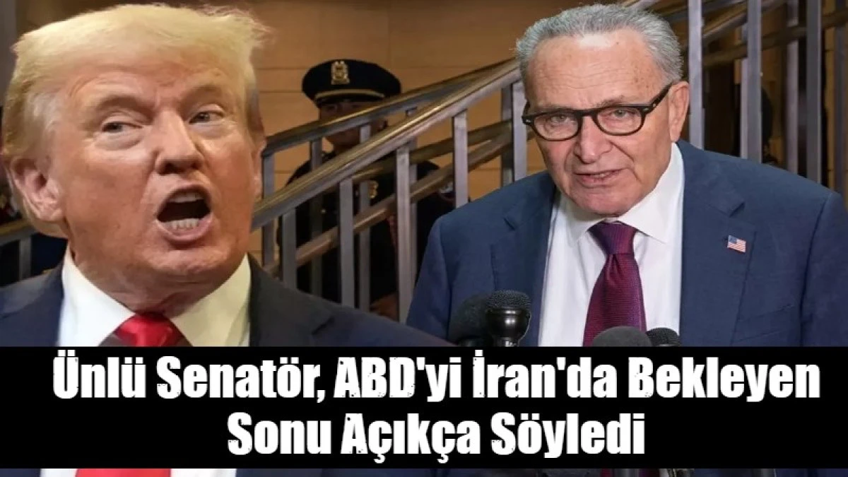 &Uuml;nl&uuml; Senat&ouml;r, ABD'yi İran'da Bekleyen Sonu A&ccedil;ık&ccedil;a S&ouml;yledi