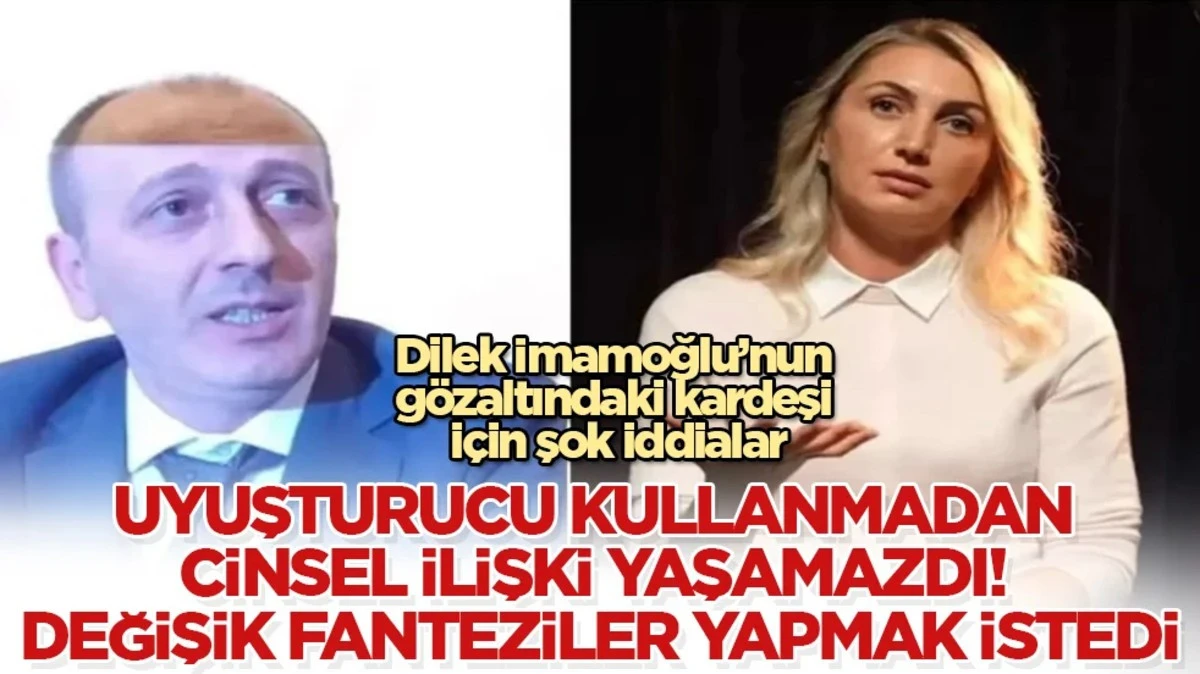 Uyuşturucu madde kullanmadan cinsel ilişki yaşamazdı!
