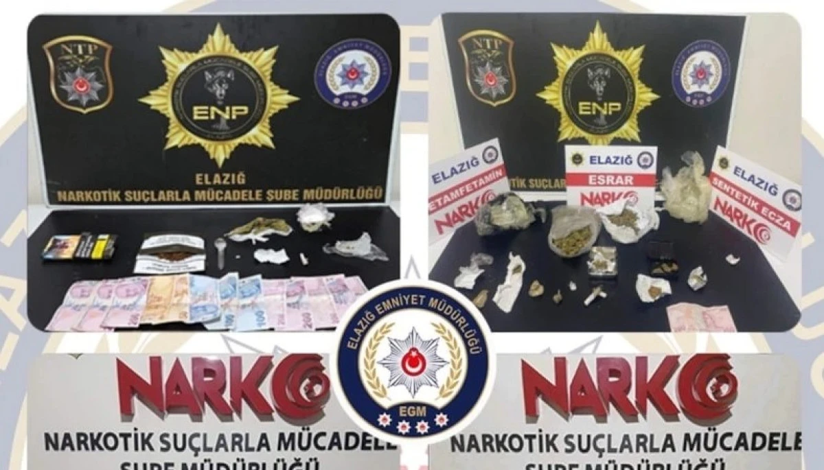  Uyuşturucu Operasyonu: 8 Ş&uuml;pheli Tutuklandı