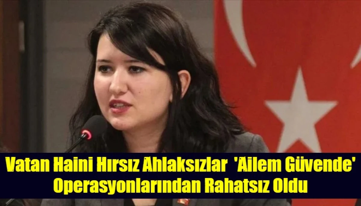 Vatan Haini Hırsız Ahlaksızlar  'Ailem G&uuml;vende' Operasyonlarından Rahatsız Oldu