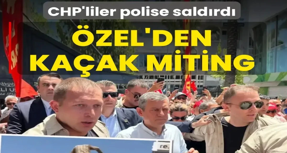 Vatan Haini Hırsız Ekrem & &Ouml;zel'ciler Polise Saldırdı