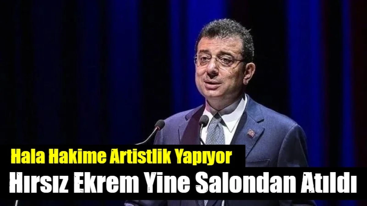  Vatan Haini Hırsız Ekrem Yine Salondan Atıldı
