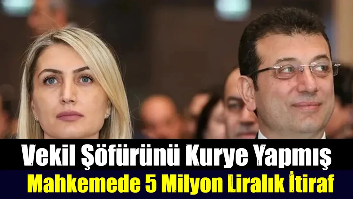 Vekil Ş&ouml;f&uuml;r&uuml;n&uuml; Kurye Yapmış