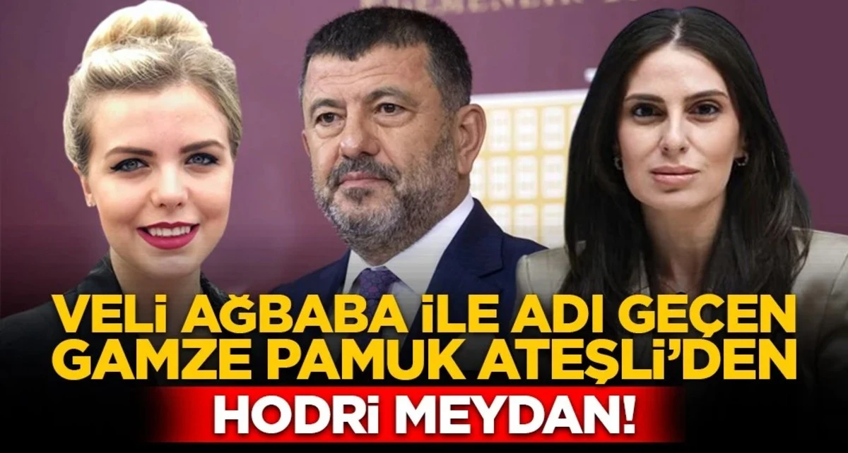 Veli Ağbaba ile adı ge&ccedil;en Gamze Pamuk Ateşli&rsquo;den hodri meydan!