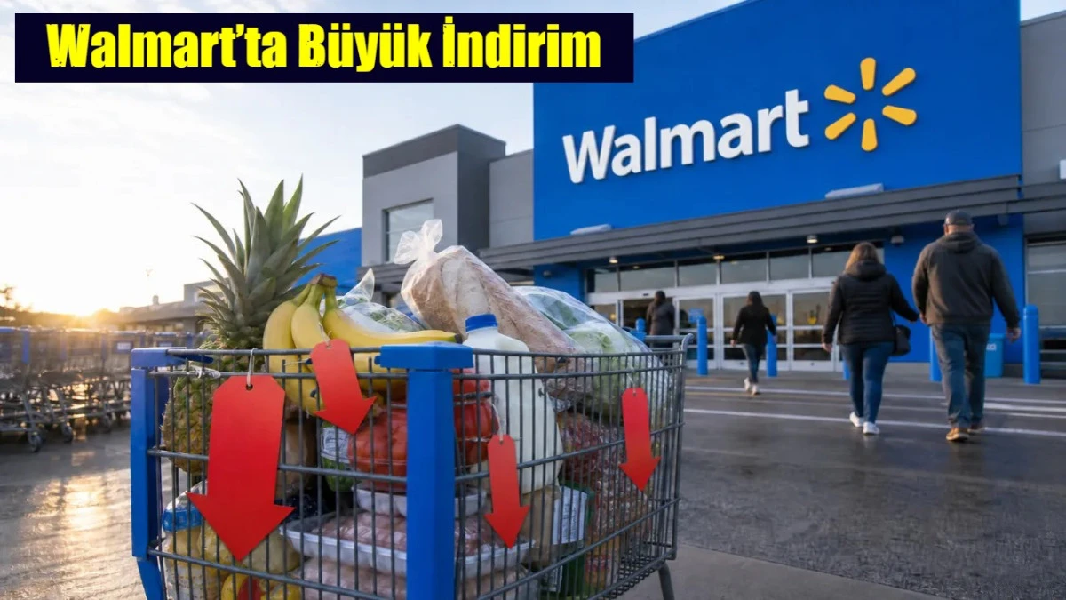 Walmart&rsquo;ta B&uuml;y&uuml;k İndirim