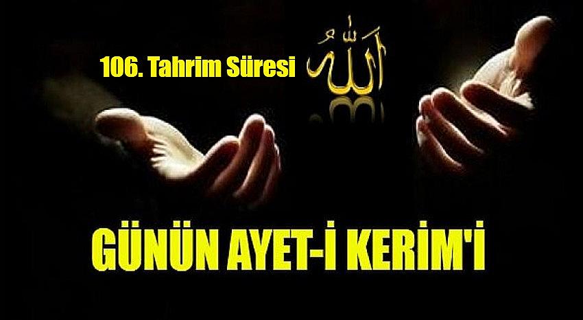106. Tahrim-Yasaklama Süresi